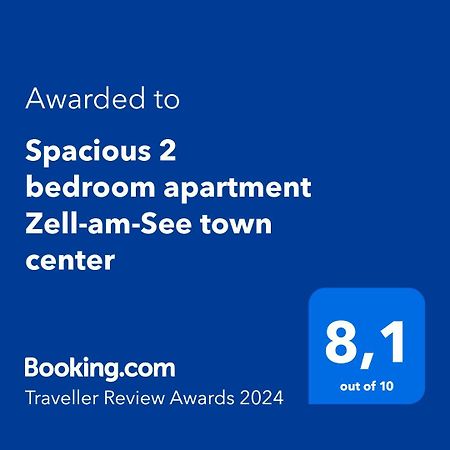 Spacious 2 Bedroom Apartment Zell-Am-See Town Center Zell am See Esterno foto